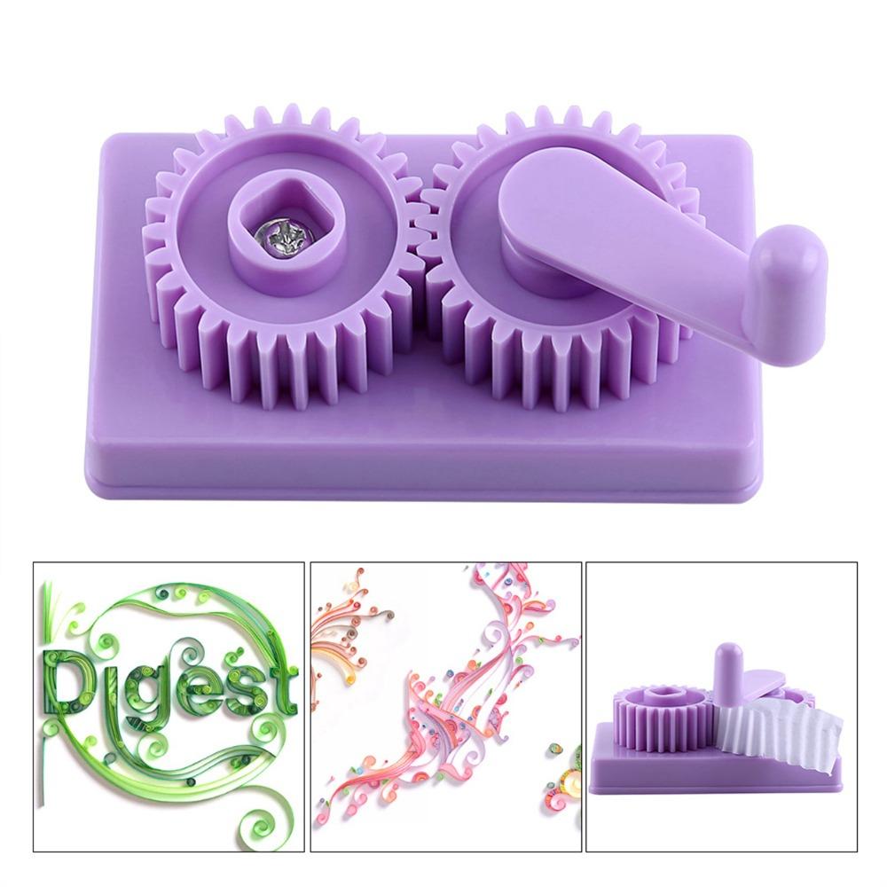 Wave Making Crimping Paper Machine Purple Paper Wave Making Tool  Handmade Artwork