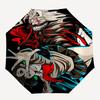 1pc Tokyo Revengers Inspired Automatic Folding Umbrella Portable 3-Fold Design with Iron Frame, Perfect for Fans, Travelers, Daily Use, and Festive Gi