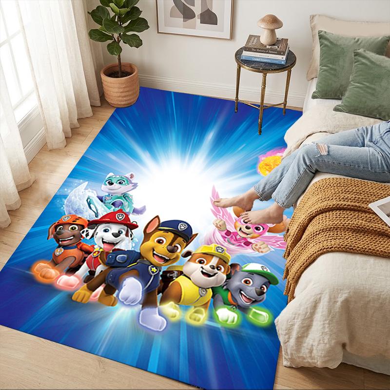 Paw Patrol Living Room Non-Slip Area Rug Soft Carpet for Bedroom Game Playroom Sofa Office Home Decor Doormat Christmas Gift C9211936