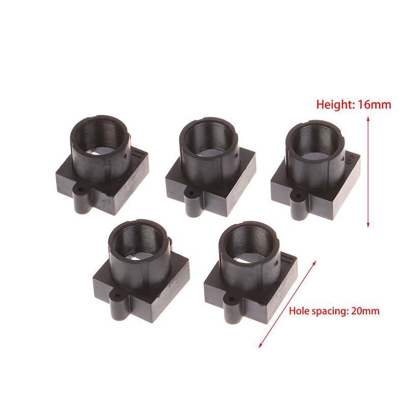 5Pcs M12 Lens Holder 20Mm Mounting Hole Spacing 7Mm 10Mm 14Mm 16Mm Height Plastic Lens Holder