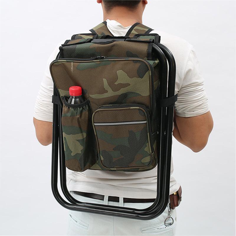 Portable Insulated Folding Outdoor Stool with Logo for Camping & Fishing