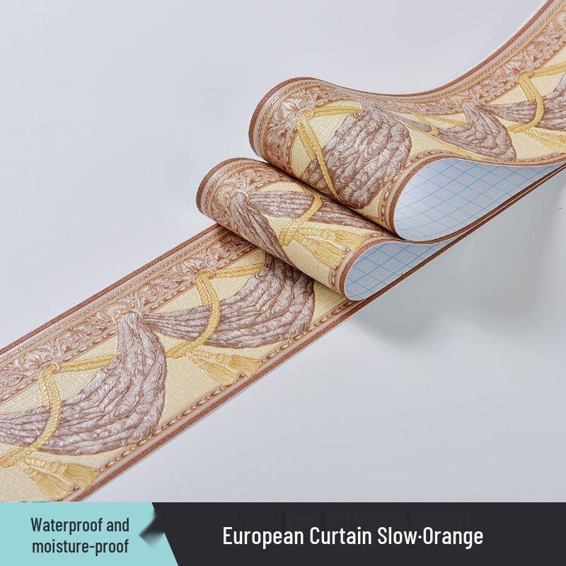 Plintă Decorativă Impermeabilă din PVC și Autocolante de Perete pentru Casă