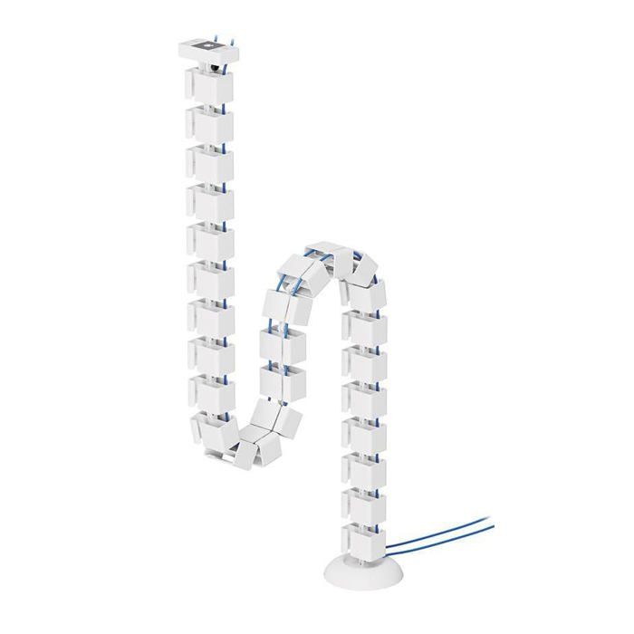 Passe-câbles - Neomounts - ADS06-132WH - Fixation magnétique - Blanc