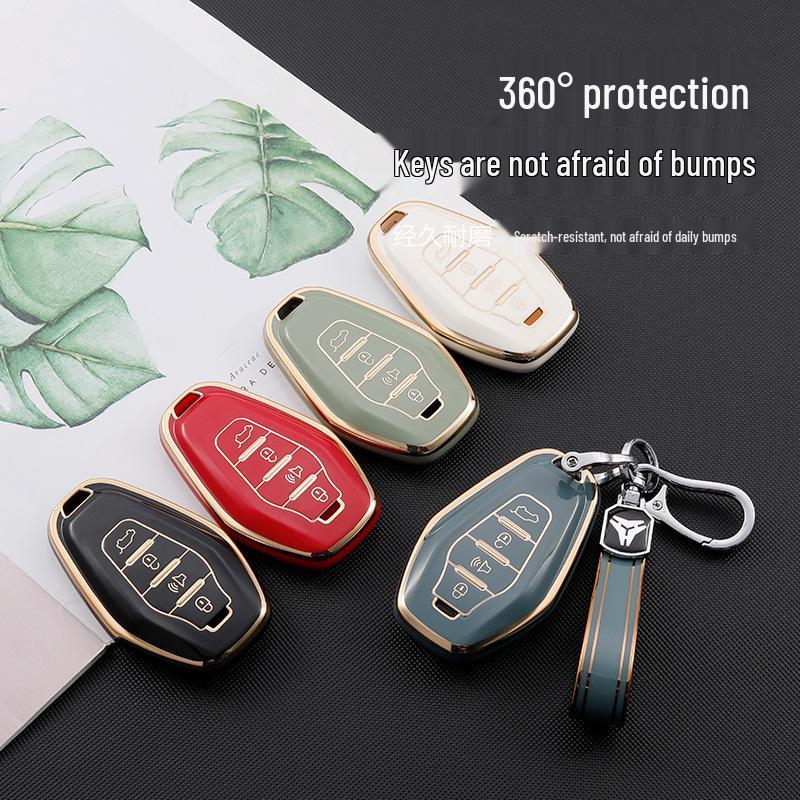 Chery Jetour X70 Schlüsselhülle: Goldrand für X70 Plus, Coupe X90