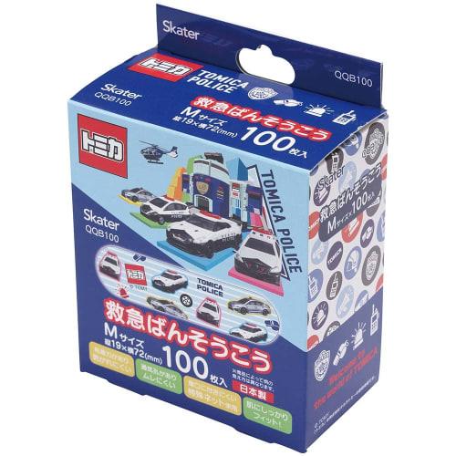 Skater Emergency Bandage M Size Extra 100 Pieces Bandage Tomica Made In Japan QQB100-A