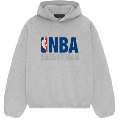 Fear of God Essentials X NBA Hoodie 'Light Heather' Men's 192AL246400F