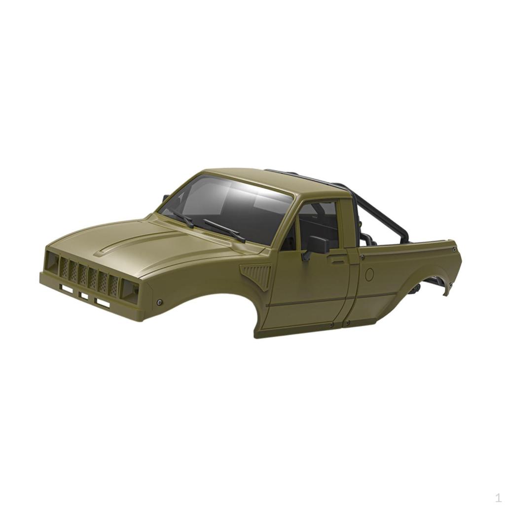 Pickup Hard Assembly RC Crawler Accessory Heavy Duty Construction Sturdy Parts for 1/24 Model Car