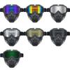 Skull Mask Tactical Full Face Protective Mask Field Outdoor Motorcycle Riding Windproof Goggles Tactical Goggles