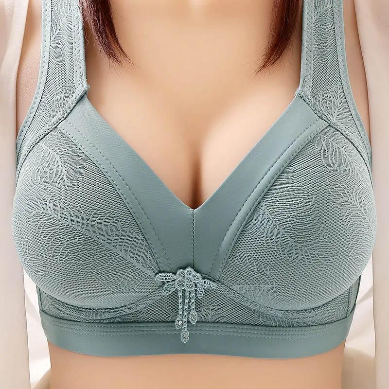 

Женский бюстгальтер большого размера, дышащий, непровисающий жилет, со сборками по бокам, без стальных колец, регулируемый бюстгальтер с боковой подтяжкой груди 38/85C синий
