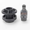 In Line Valve PVC Water Tank Connector Quick Connect Fitting