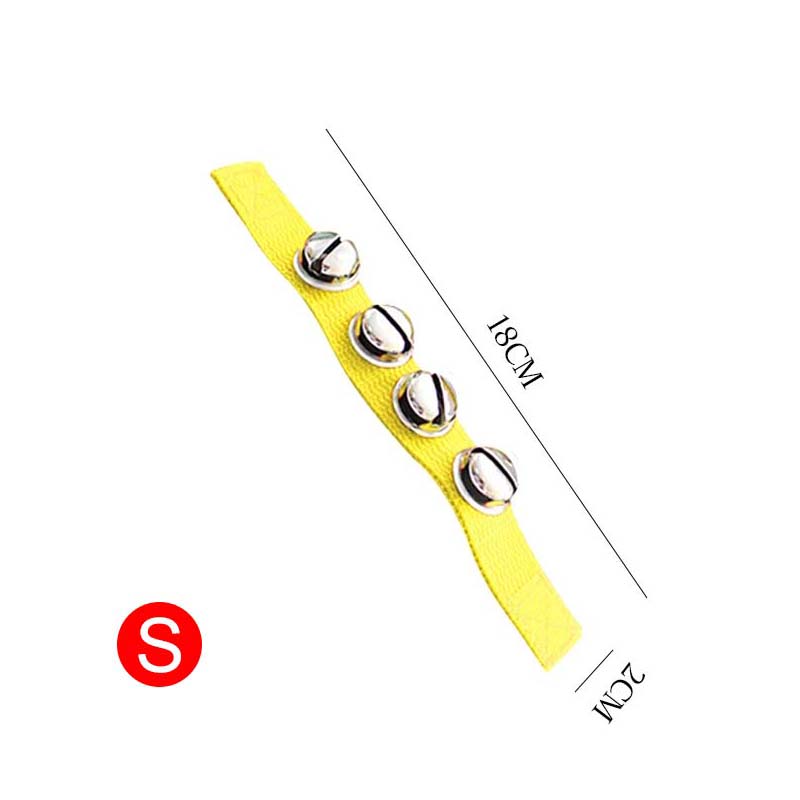 1 peça Sino de Pulso Colorido Brinquedo Instrumentos Musicais Iluminação Musical Lazer Entretenimento Adereços Adequado para Iniciantes TMZ