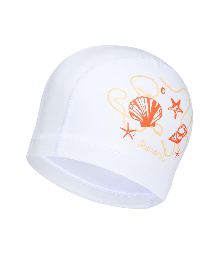 Lenomasuyeongbog Accessories Adult Beach Urethane Coated Swim Cap White Ro-Rc2G008-Wh