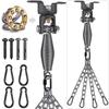 BeneLabel Punching Bag Hanger with 4 Chains and Springs