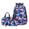 Multi-piece Casual Backpack Student Backpack Thermal Insulation Lunch Bag Large Capacity