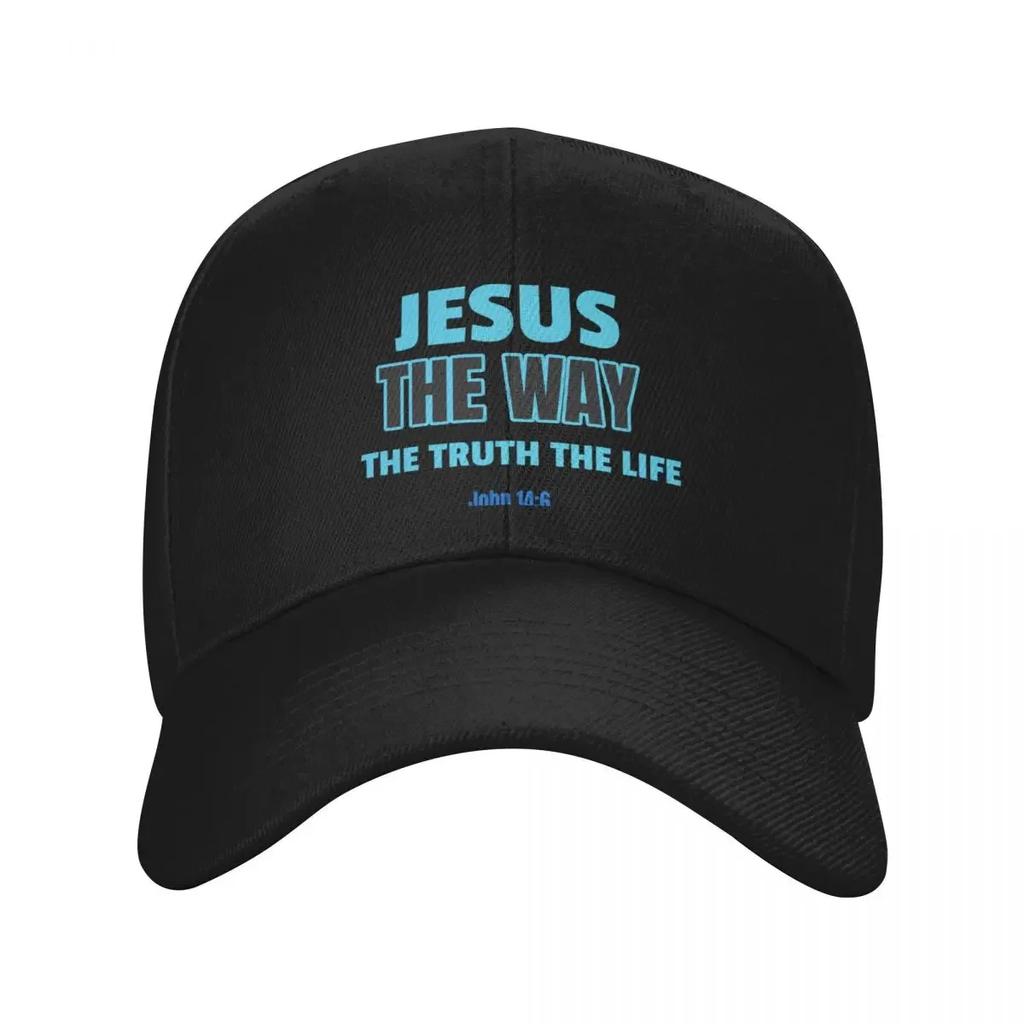 New Jesus The Way The Truth The Life John Baseball Cap Vintage dad hat Cosplay Caps For Unisex Womens
