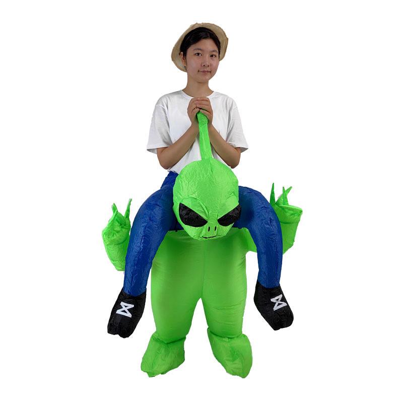 Halloween Alien Ghost Inflatable Costume - Limited Edition for Stage Performances and Parties