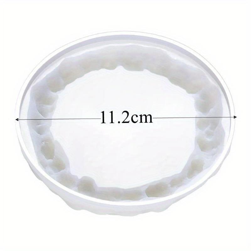 DIY Crystal Epoxy Resin Mold Crystal Cluster Coaster Silicone Mold
