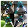 Garden Hose Splitter Water Hose Y Splitter Heavy Duty 2 Way Splitter with Long Handle Shut Off Valves 3/4 Inch GHT Thread Connector for Outdoor