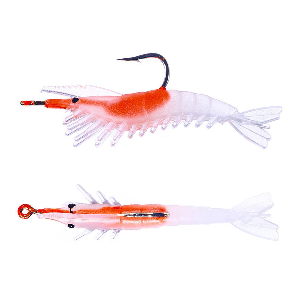 Lure Soft Bait6cm3gPewter Shrimp5Only Bionic Fake Bait for Sea Bass and Universal Freshwater and Saltwater Fishing Lure