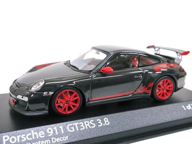

European Limited Edition Scale Porsche 911 GT3 2009 Model 1/43 (Gray Medium) 997/2
