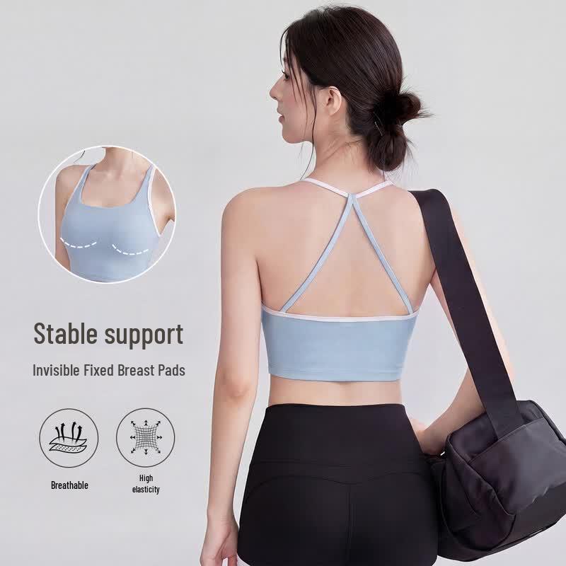 Youyou Women s Naked Feel Yoga Sports Vest Top XL