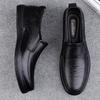 High Quality Dress Loafers Mens Genuine Leather Slip On Shoes 2025 All-match Mens Shoes Casual Male Comfortable Walking Flats