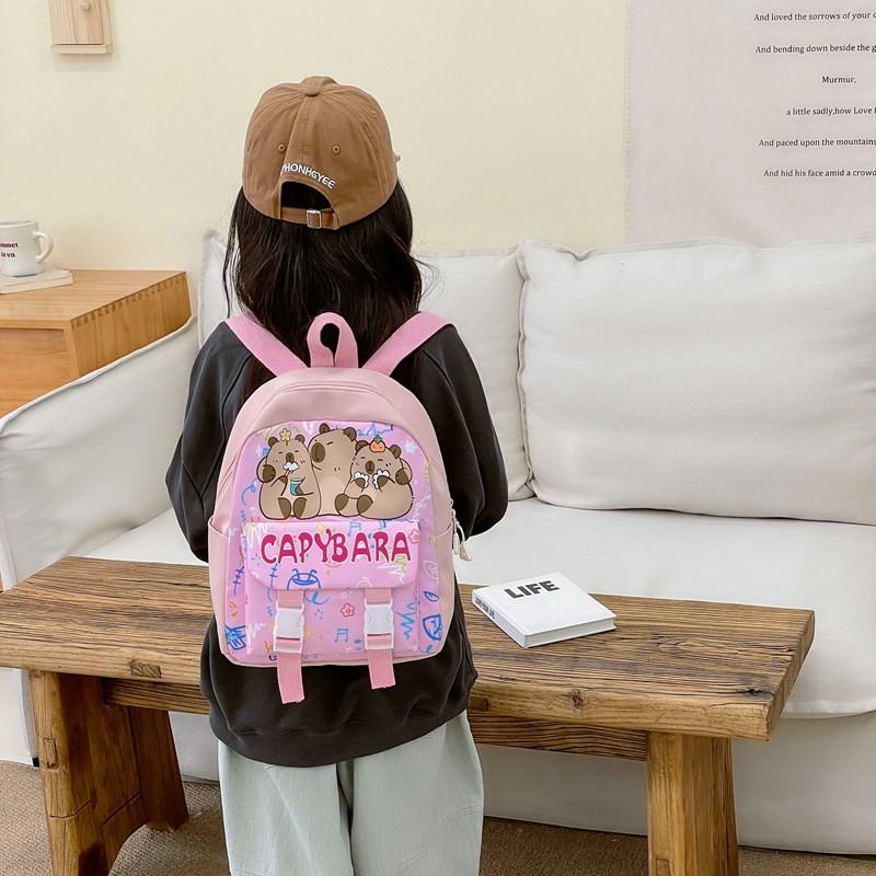 Fun Trendy And Childrens Backpack With Soft Nylon Fabric For Ages 3 To Years 5