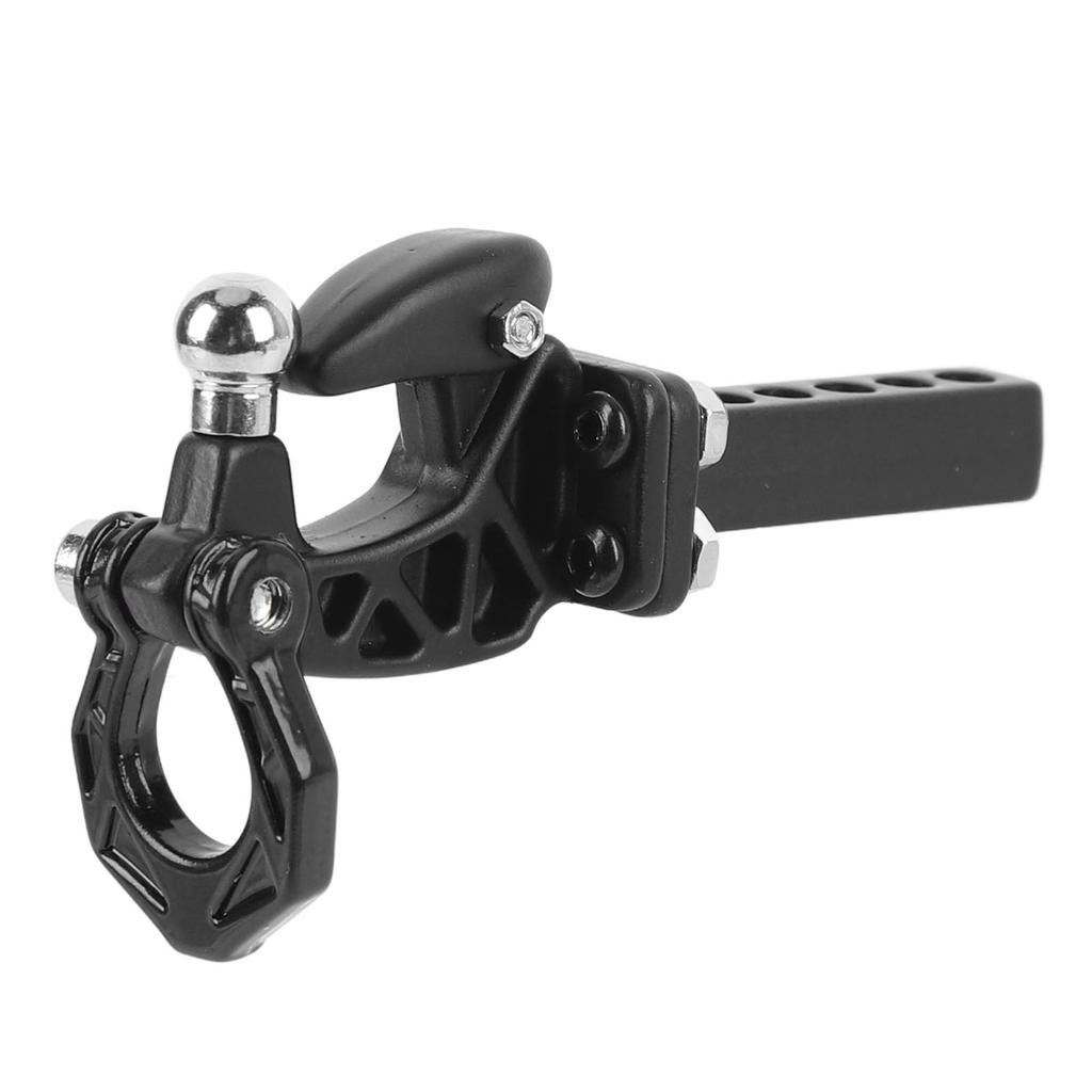 RC Trailer Hitch Tow Hook Aluminum Metal Trailer Hitch Receiver for SCX10 RC Crawler Accessories