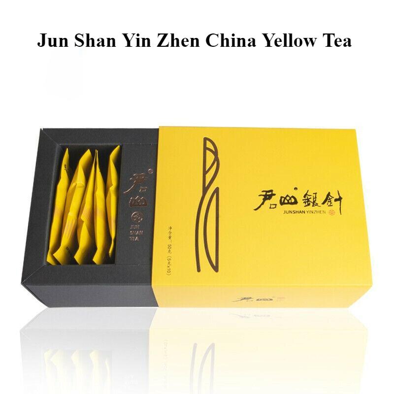 Nonpareil Top Grade Jun Shan Yin Zhen China Yellow Tea JunShan YinZhen 5g*10