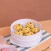 Plastic Steamer Microwave Oven Round Steamer With Lid Cookware Steamer Household Steamed Buns Kitchen Cooking Tools