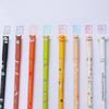 Cartoon Erasable Pen Set 8 Colors Smooth Writing Gel Pens Cute Animal Designs 0.7mm Ink Erasable Gel Pens for Reusable Notes Holiday Cards