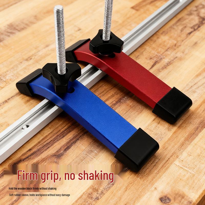 Aluminum Alloy M8 T-Slot Handle Pressure Plate Block Slider Accessories