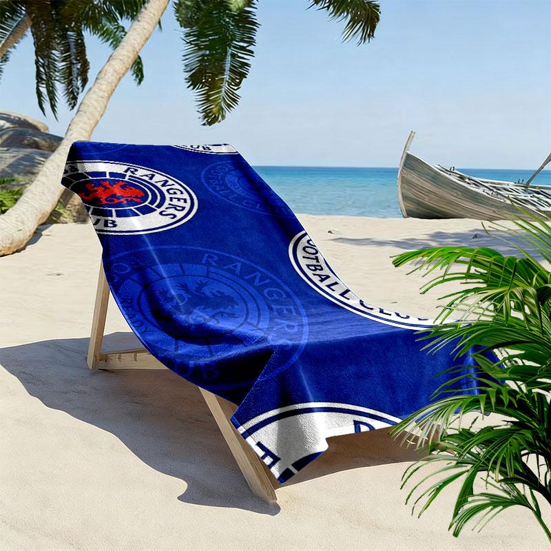 Rangers Print Beach Towel, Large Soft Quick Dry Towel for Beach Camping Swimming