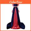 Mittelalterliches Bridgerton Langes Kleid Cosplay Kleid Mit Vintage Stil Für Mädchen Und Frauen Im Fantasy Rollenspiel