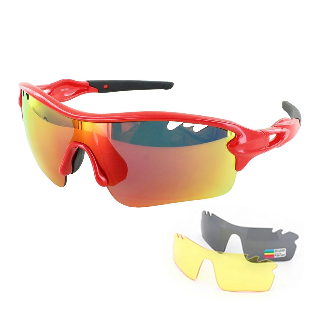 

Baseball Sunglasses for Juniors and Kids, UV Protection, Polarized Lenses, Suitable for Upper Elementary School Students and Youth Baseball, Small