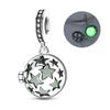 Original 925 Silver Charms Star Moon Sun Starry Sky Pendant Beads For Women Fit Bracelet DIY Fine Jewelry