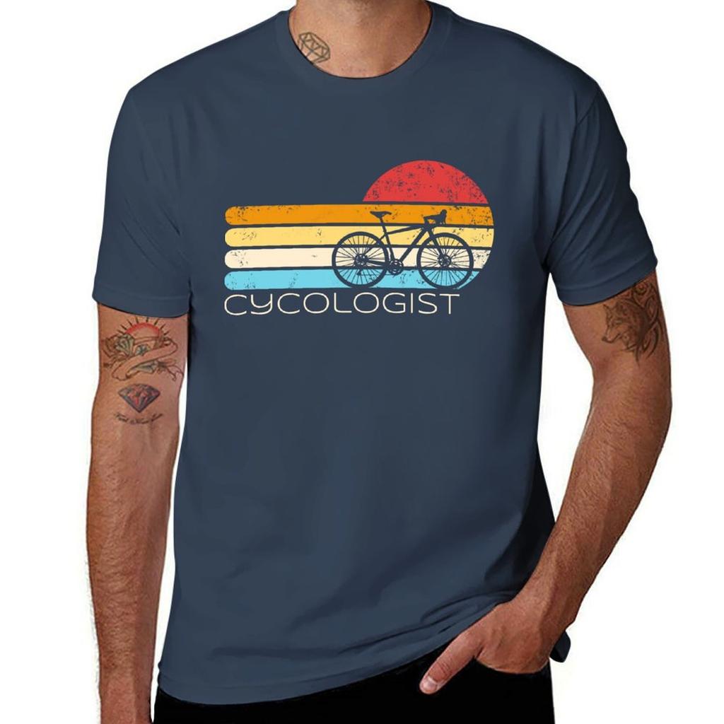 Cycologist Bicycle Bicycling Cyclist Retro Unisexs Cycologist Gear Tshirt Lightweight Hiking Tshirt