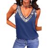 2026 Summer Women's Solid Sequined Sleeveless Vest Top