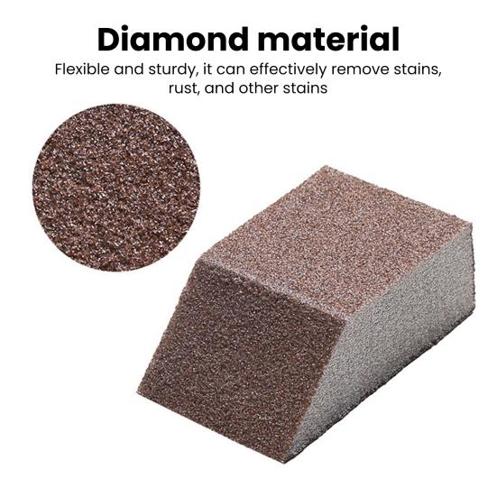 Cleaning Brush Heavy Duty Stain Removal Kitchen Sponge Sink Wall Cleaner Multipurpose Household Cleaning Tool