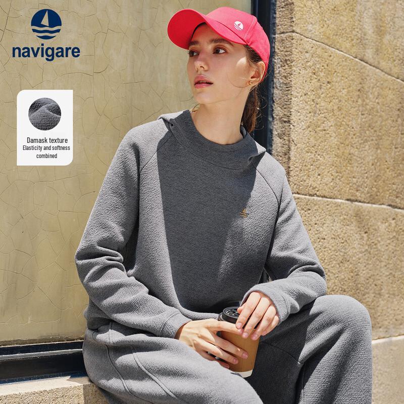 

Navigare Women s Loose Hooded Sweatshirt M