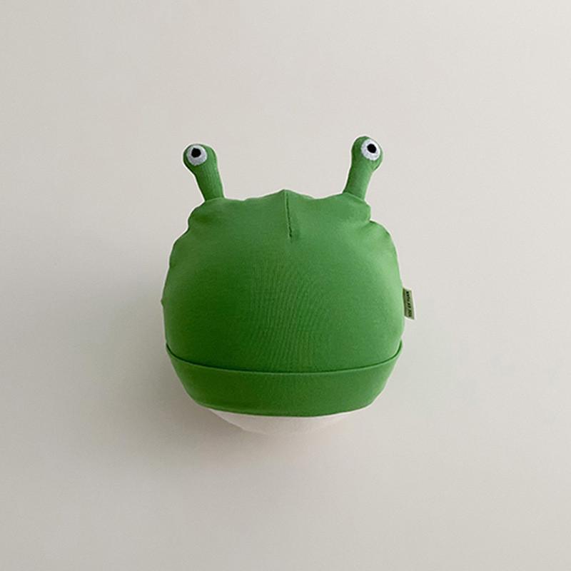 Мила бавовняна шапочка для новонародженого малюка Весняно-осіння тонка дитяча шапочка 0-3 місяці Унісекс