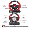 Volant De Simulation - SPIRIT OF GAMER - RACE WHEEL PRO - Filaire - 180° - PC Compatible