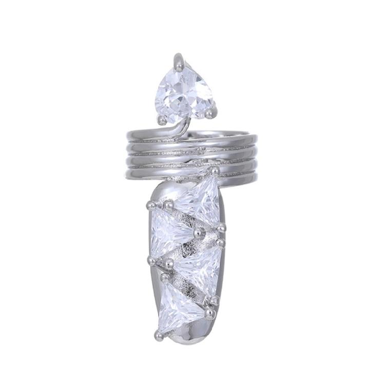 

Готический Набор Украшений Когти Punk Стиль Кольца со Стразами Для Женщин Костюмированные Вечеринки И Повседневные Наряды 1