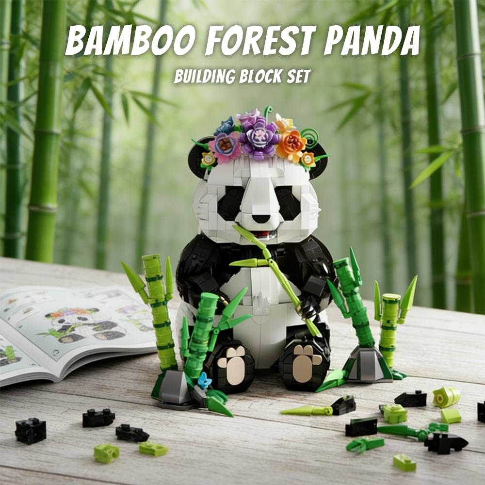 High-Quality [1501Pcs] High-Quality Cute High-Quality Panda High-Quality With High-Quality Bamboo High-Quality Building High-Quality Block