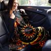 1pc Sun Moon Yin Yang Printing Lightweight Flannel Blanket, Comfortable and Warm Blanket, for Camping Sofa Bed and Couch Office, Gift