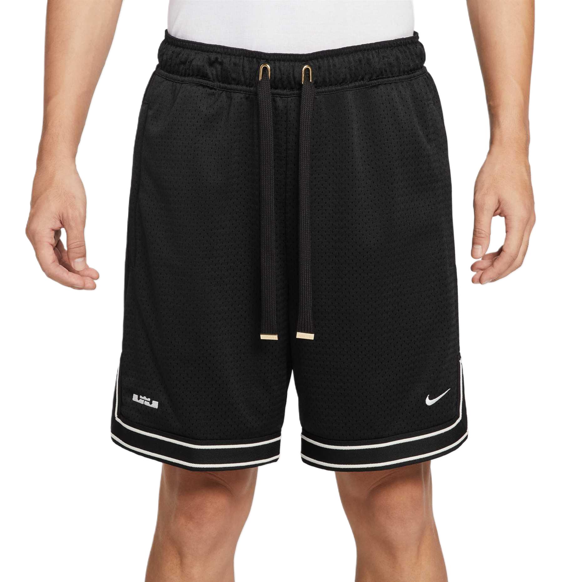 

Nike Swoosh LeBron Solid Color Comfortable Basketball Shorts Men shorts HV3395-010 M