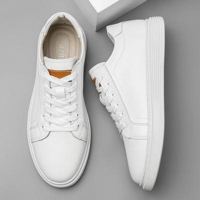 Fashion Man Genuine Leather Men Casual Summer Shoes Men's Skateboard Footwear Fashion Luxury Tenis Masculino Male Versatile Sneakers