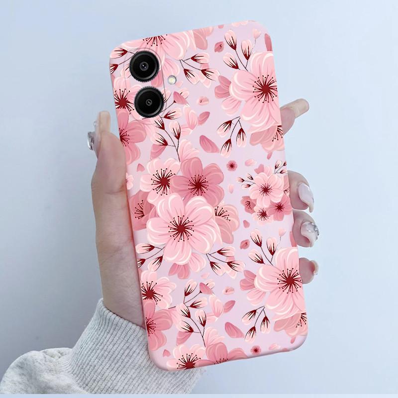 For Samsung Galaxy A06 Casing A065 SM-A065F A06 4G GalaxyA06 Cover Cute Astronaut Panda Flowers Pattern Candy Soft Silicone Case