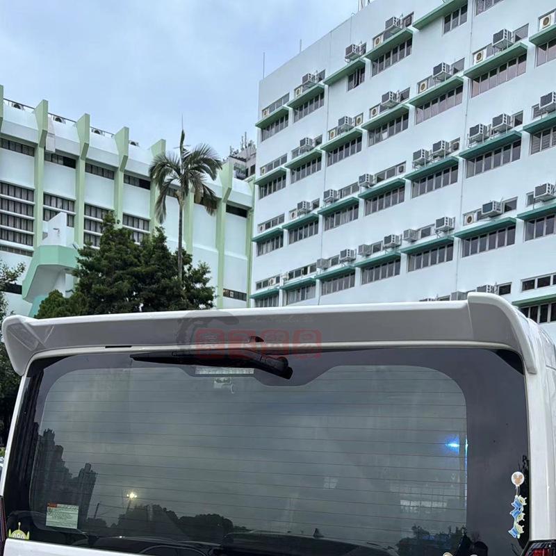 Toyota Hiace 2019-2023 Rear Roof Spoiler - No-Punch Sport Edition