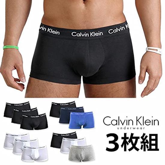 Calvin Klein Cotton Stretch Boxer Item Low-Rise Briefs, Black, 3-Pack, No. 628824-004-001